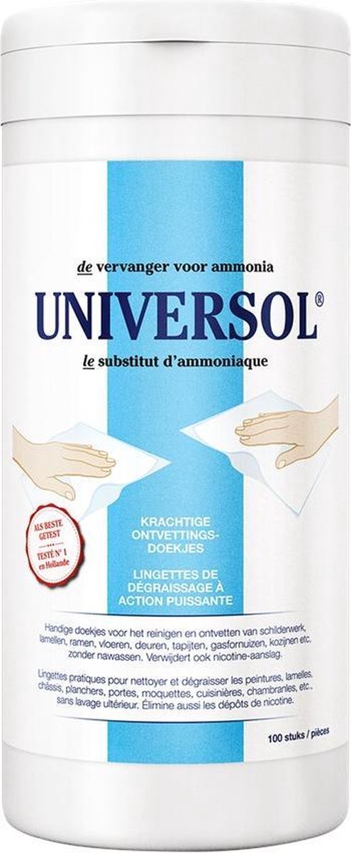 Universol Doekjes 100 Stuks In Pot