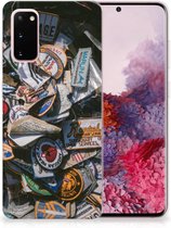 Samsung Galaxy S20 Siliconen Hoesje met foto Badges