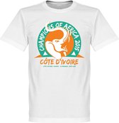 Ivoorkust Afrika Cup Winners T-Shirt 2015 - XL