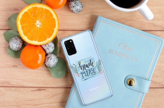 Coque Smartphone pour Samsung Galaxy S20 Plus Coque Boho Beach