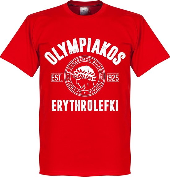 Olympiakos Established T-Shirt - Rood - L