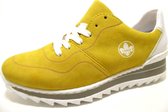 Rieker Sneakers geel - Maat 42