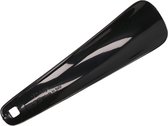 Zwarte schoenlepel kunststof 15 cm - Schoen instaphulp - Schoenen accessoires