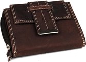 Massi Miliano Dames Billfold Bruin