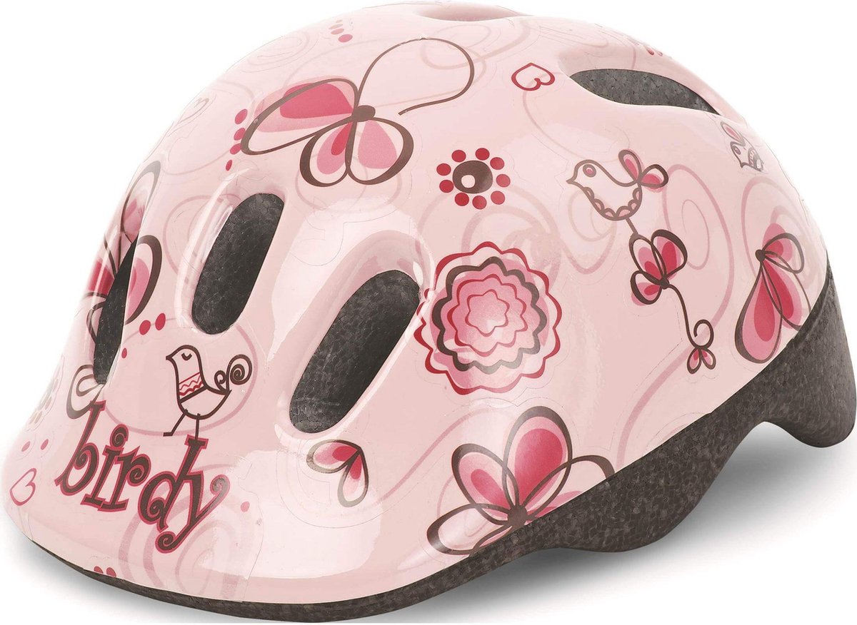 Polisport Birdy fietshelm kind - Maat XXS (44-48cm) - Roze