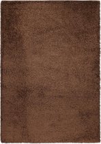 Ikado  Hoogpolig tapijt bruin 30 mm  160 x 230 cm