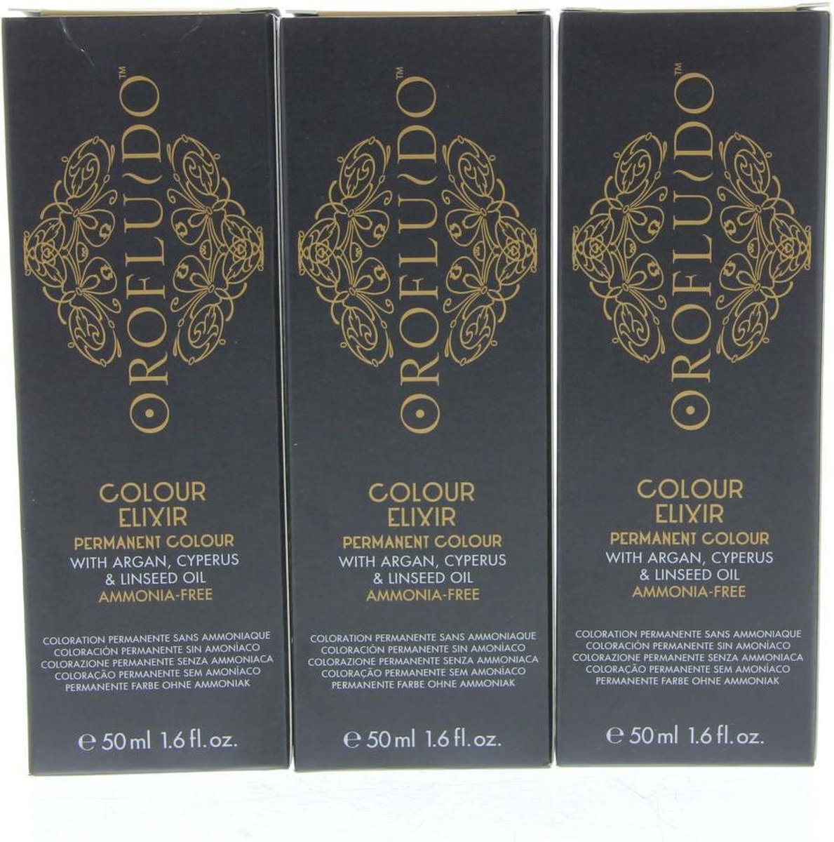 Orofluido Haarverf Colour Elixir Permanent Colour 5.64