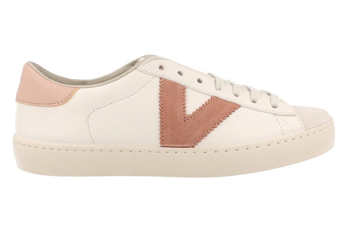 Victoria Ecru Sneakers Dames 41 - Schoenen.nl