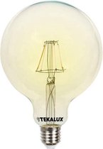 Tekalux Deco Led-lamp - E27 - 2700K Warm wit licht - 4.0 Watt - Dimbaar