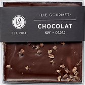 Lie Gourmet Chocolade Reep Donkere cacao nips (60 g)