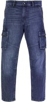 Utility Cargo Jeans-Blue Denim-30/33