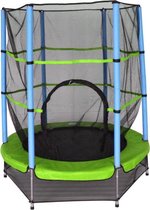 Amigo Trampoline met veiligheidsnet - Ø139cm - Lichtgroen