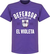 Defensor Sporting Established T-shirt - Paars - XL