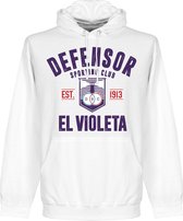 Defensor Sporting Established Hoodie - Wit - S