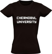 Universiteit van Chernobyl dames t-shirt | grappig | cadeau | afgestudeerd | maat XL
