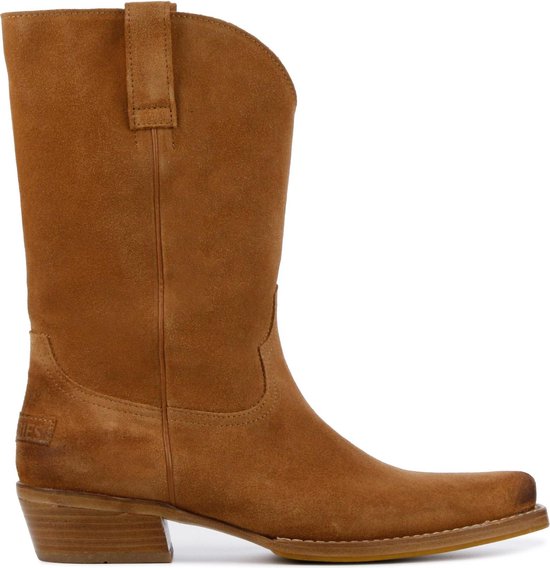 Shabbies dames laarzen Cognac Maat 41 Shabbies dames laarzen Cognac Maat 41