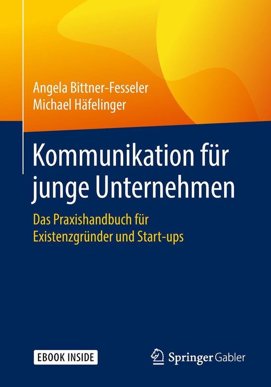 Kommunikation für junge Unternehmen - cover