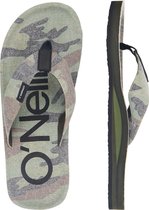 O'Neill Chad Fabric Heren Slippers - Green Aop - Maat 46