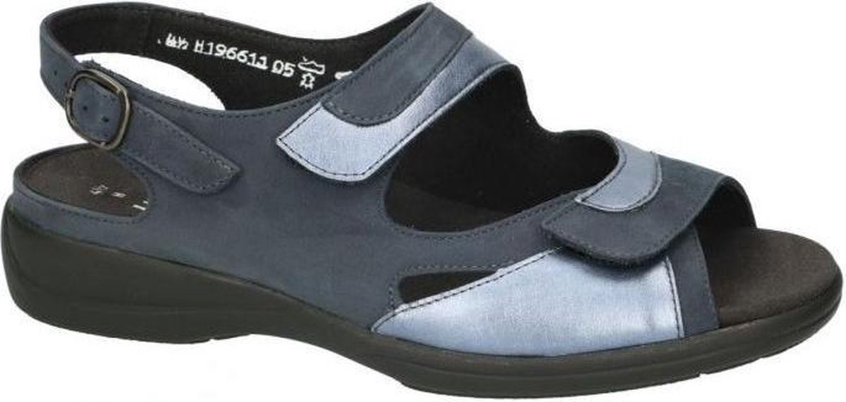 Solidus -Dames - blauw donker - sandalen - maat 38½ | bol.com