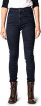 ROKKER Rokkertech High Waist Dark Blue Motorcycle Jeans L32/W28