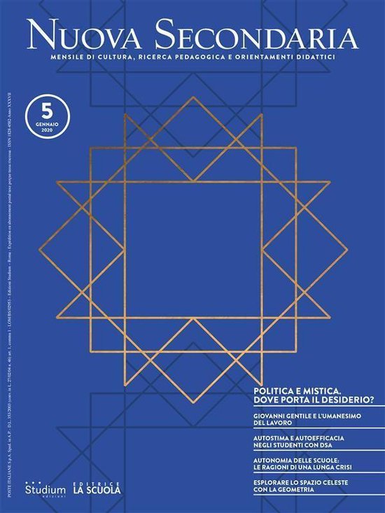 Rivista Nuova Secondaria 5 - Nuova Secondaria 5/2020 - cover