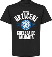 Unirea Urziceni Established T-shirt - Zwart - 5XL