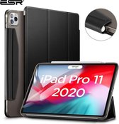 iPad Pro 11 (2020) hoes - Yippee Tri-fold - Slim Fit Smart Stand Case - Zwart