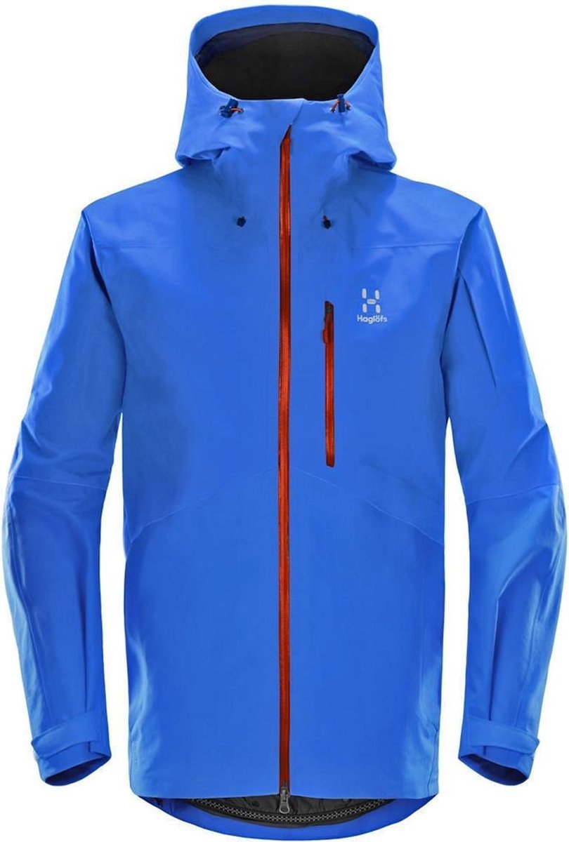 Haglöfs - Nengal Jacket - Gore-Tex Ski Jas Heren - S - Blauw | bol
