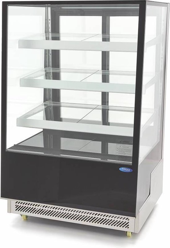 Gebaksvitrine - 400 L - 90 cm - op Wielen
