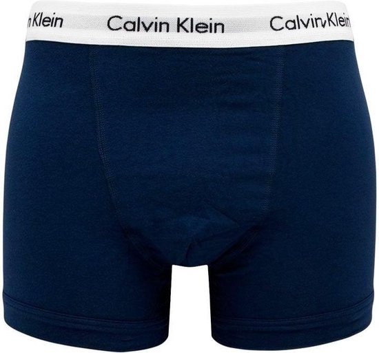 Calvin Klein Boxershorts - Heren - 3-pack - Wit/Blauw/Rood - Maat L - Calvin Klein