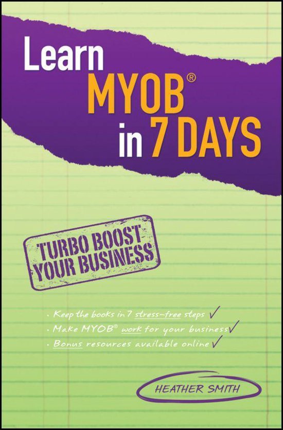 Learn MYOB in 7 Days - cover