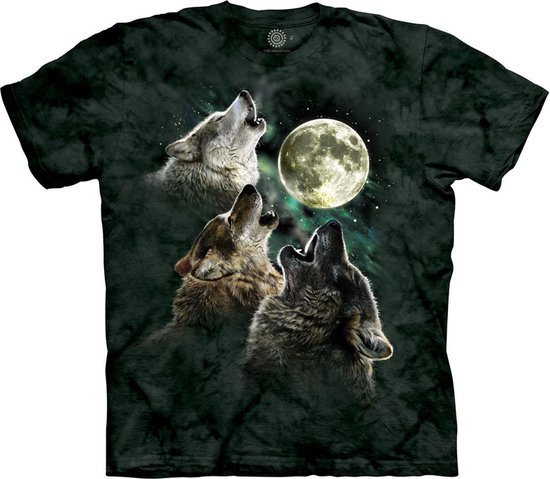 T-shirt Three Wolf Moon S