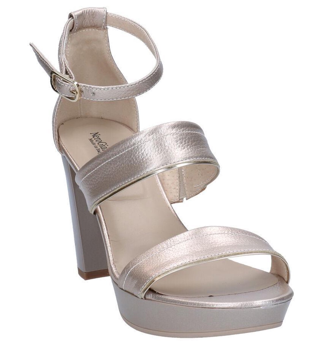 Nero Giardini - Femme - or - sandales - taille 40 | bol.com