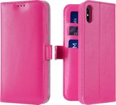 Hoesje geschikt voor iPhone XS Max - Dux Ducis Kado Wallet Case - Roze