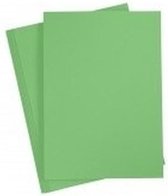 5 Stuks karton knutselvellen groen - Hobby papier - Hobbymaterialen
