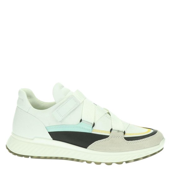 Ecco ST.1 dames sneaker - Wit multi - Maat 38 | bol.com