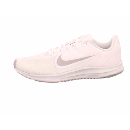 Nike Downshifter 9 White Wolf Grey Pure Platinum Maat 42.5 bol