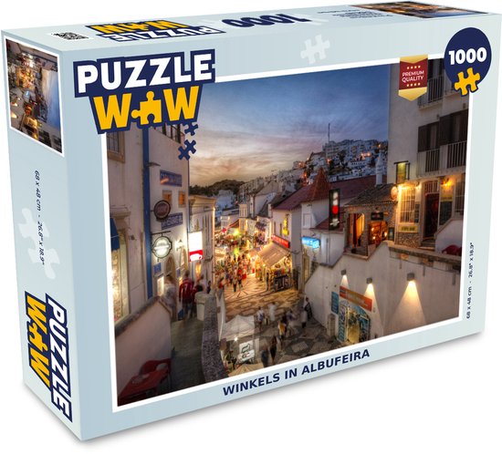 Verlichting vacuüm ledematen Puzzel Winkels in Albufeira - Legpuzzel - Puzzel 1000 stukjes volwassenen |  bol.com