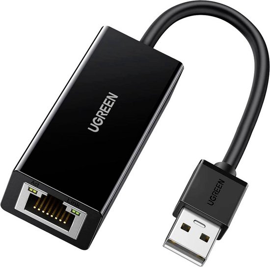 UGREEN Adaptateur Ethernet USB 2.0 Adaptateur Réseau Gigabit Adaptateur LAN  RJ45 à 100... | bol.com