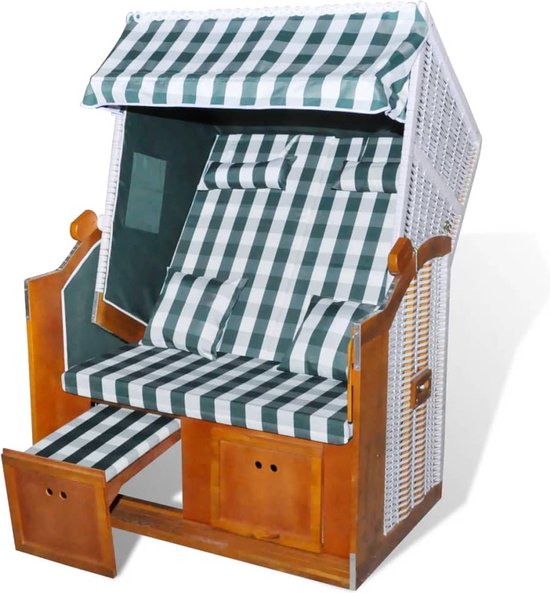 vidaXL Tuinstoel - Zwart - 55 x 61.5 x 90 cm - Textilene - Staal frame
