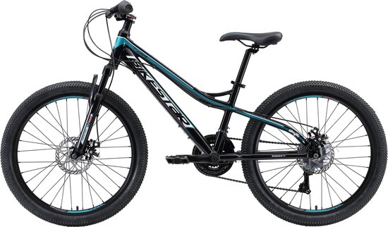 Bikestar hardtail MTB 21speed 24inch zwart/blauw van Bikestar — afbeelding 5