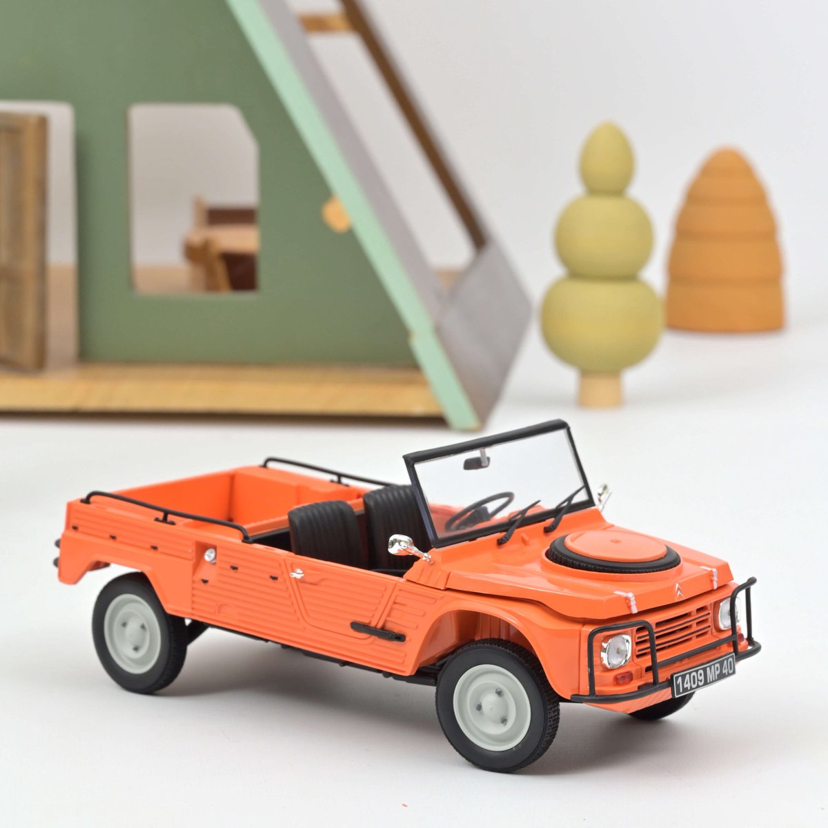 Norev Citroen Mehari 4x4 - Diecast model 1:18 - Kirghiz Orange