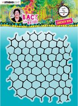 Clear stamp ABM Back to nature - Chicken wire nr. 152