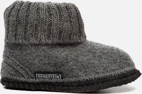 Bergstein Cozy Sloffen Unisex Junior - Grey - Maat 30