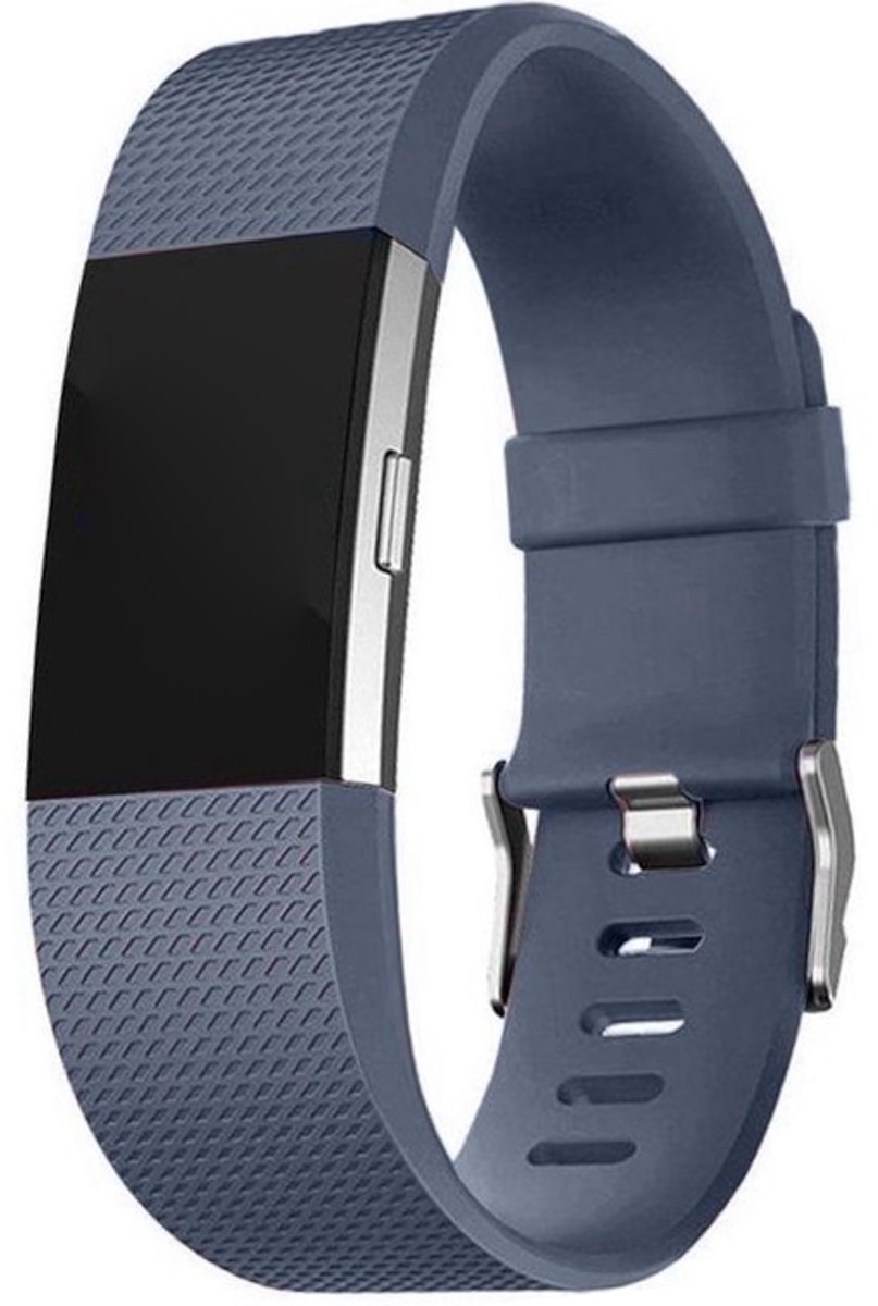 123watches sport band - rock cyaan - SM - Geschikt voor Fitbit Charge 2