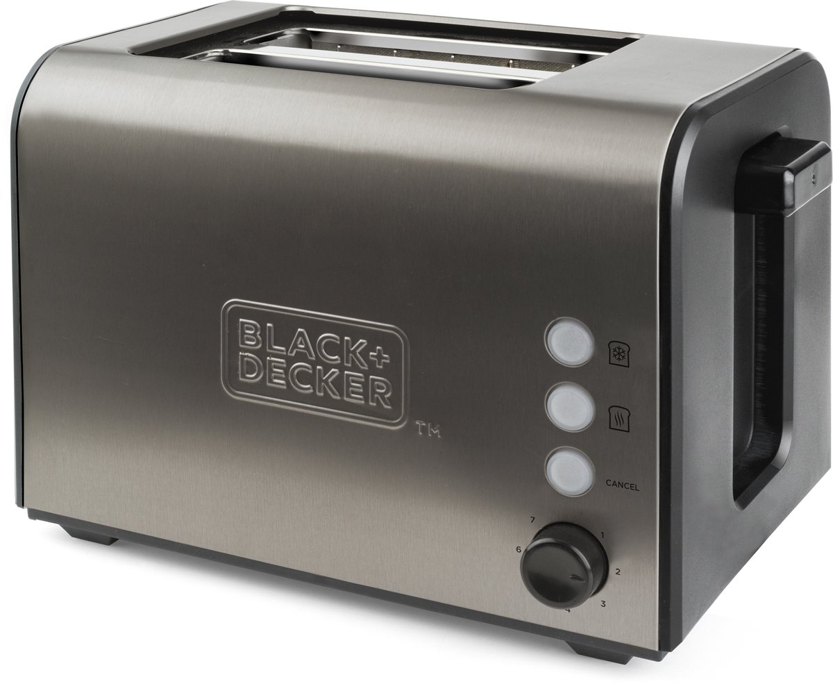 Broodrooster Black & Decker BXTO900E Roestvrij staal 900 W