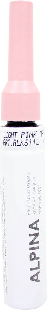 Alpina lakstift Light Pink RAL3015 Matt