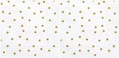 40x serviettes de Noël avec étoiles dorées 33 cm