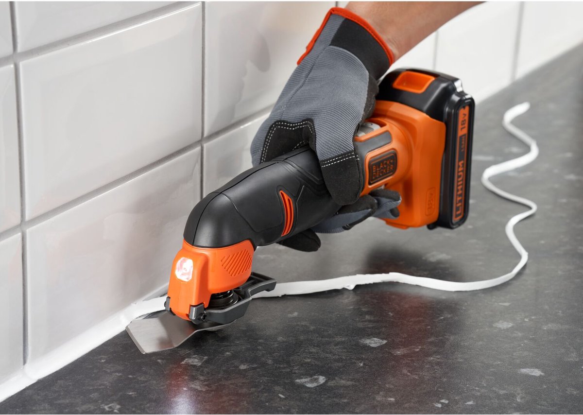 BLACK+DECKER 18V Multitool: veelzijdig en compact gereedschap thumbnail 8
