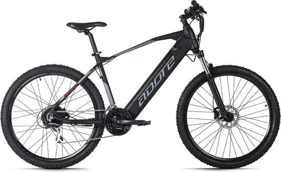 Adore Fiets (elektrisch) E-mountainbike 27,5'' Adore Raccoon zwart - 49 cm